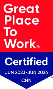 Great Place To Work Certified Jun 2023 - Jun 2024 CHN