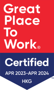 Great Place To Work Certified Jun 2023 - Jun 2024 HKG